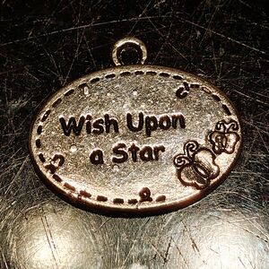 Gold 'Wish Upon a Star' Pendant